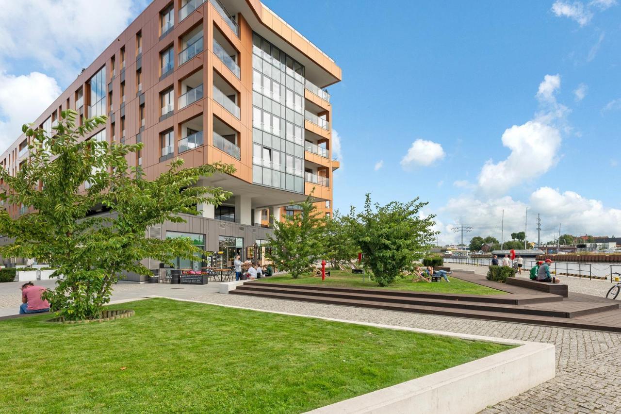 Premium Family & Business Old Town Riverside Apartment With Parking Gdańsk Eksteriør bilde