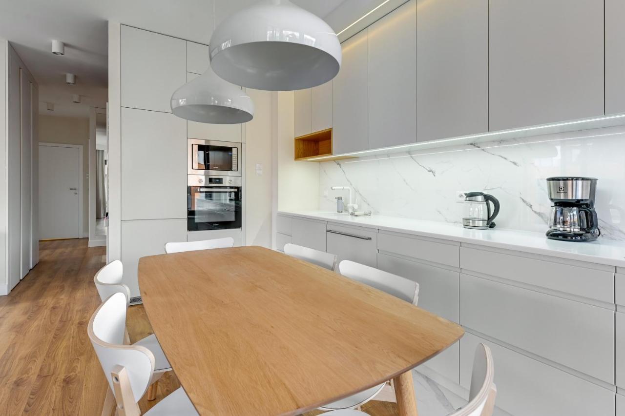 Premium Family & Business Old Town Riverside Apartment With Parking Gdańsk Eksteriør bilde